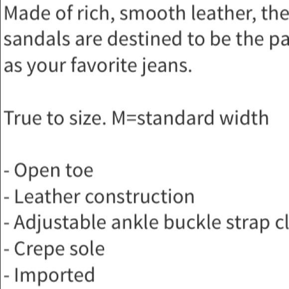 SOLD 🔴 SALE $50 🌟 Madewell sandals - Picture 8 of 8